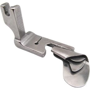 CKPSMS Brand - 1PCS #KP-589 Curved Scroll Hemmer Foot Compatible with/Replacement for JUKI Brand Brother Brand Singer Brand CONSEW Brand HIGH Shank (3/16"(4.8MM))