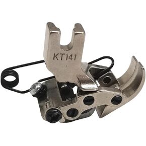 HONEYSEW Flat Car Front & Rear Interactive Tank Presser Foot Compatible with Sewing Machine JUKI DDL-5550 DDL-8700 Brother DB2-B745 DB2-B755#KT141
