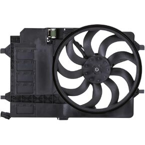 TYC 621980 Cooling Fan Assembly Compatible with 2002-2003 Mini Mini Cooper, Black in Kuwait