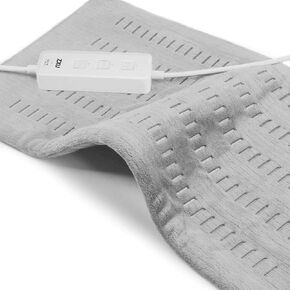 Heating Pad XL King Size -ZXU Extra Large 12" x 24" - Ultra-Soft Electric Heated Pad with Moist Heat & Auto Shut-Off - for Neck, Shoulder, Machine Washable