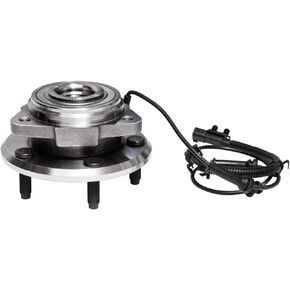 513272 Front Wheel Hub and Bearing Assembly Compatible with 2007 08 09 2010 Jeep Wrangler JK [5 Lug W/ABS]