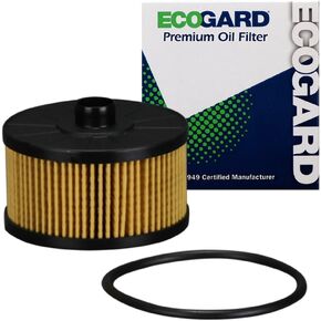 ECOGARD X10570 Premium Cartridge Engine Oil Filter for Conventional Oil Fits Smart Fortwo 0.9L 2016