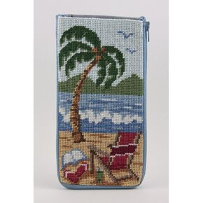 Eyeglass Case - at The Beach - Needlepoint Kit