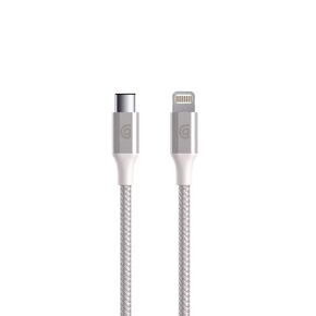 Griffin Premium USB-C to Apple Lightning Cable | Compatible with Apple Lightning - 5FT, Silver