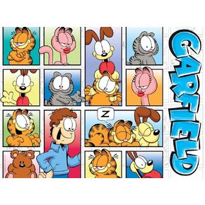 Buffalo Games - Paramount - Garfield Collage - 1000 Piece Jigsaw Puzzle for Adults Challenging Puzzle Perfect for Game Nights - Finished Size Is 26.75 x 19.75