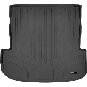 SMARTLINER All Weather Custom Cargo Liner Trunk Floor Mat Black Compatible with 2020-2023 Hyundai Palisade