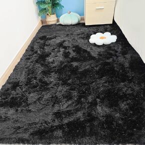 Small Throw Rugs for Bedroom, 2x3 Feet, Affordable Fluffy Carpet, indoor Modern Plush Super Soft Shaggy Area Rugs for Living/Kids Nursery Home Decor, Upgrade Anti-Skid Rug,Gray