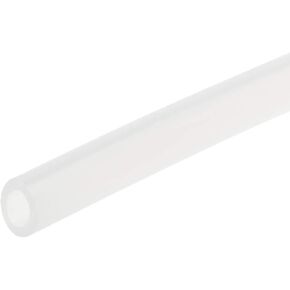 uxcell Silicone Tubing, 1/4"(6mm) ID x 3/8"(10mm) OD 13ft Rubber Tube Air Hose Water Pipe for Pump Transfer Translucent