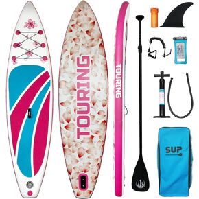 Inflatable Stand Up Paddle Board,Premium SUP Paddle Board with Non-Slip Deck Design,Multifunctional Paddle Boards,Accessories,for Adults and Youth to Surfing,Yogar