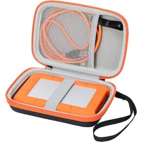 Case Compatible with LaCie Rugged Mini 1TB/ 2TB/ 4TB/ 5TB External Hard Drive Portable HDD