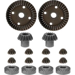 ShareGoo Metal Differential Gear Driving Gear Planet Gear Set Compatible with WLtoys 1/18 A949 A959 A969 A979 K929 RC Car