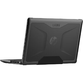 Urban Armor Gear Plyo Protective Case for HP Chromebook 14A Case - [US Military Standard Drop-Proof, Dual Lock Closure, Free Access to All Buttons/Ports] - Ice