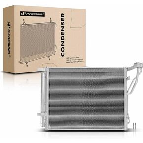 A-Premium A/C Condenser Replace# 97606C1100 - Compatible with 2016-2018 Kia Optima 1.6L 2.0L