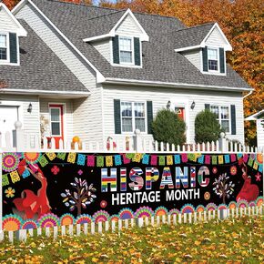 Hispanic Heritage Month Decorations Latin American Banner Spanish Classroom Decorations National Hispanic Heritage Month Decorations for Classroom Home