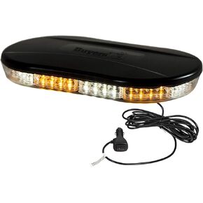 Buyers Products - 8891080 Class 1 Low Profile Oval Mini Light Bar, Amber/Clear