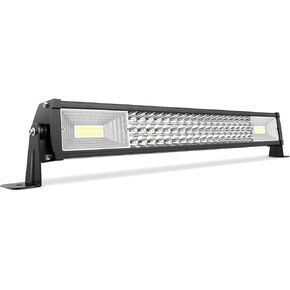 AUTOSAVER88 22 Inch LED Light Bar Triple Row Flood Spot Combo Beam 270W 27000LM Off Road Bright Driving Light 24" with Mounting Bracket for Jeep Trucks Boats SUV ATV UTV Cars