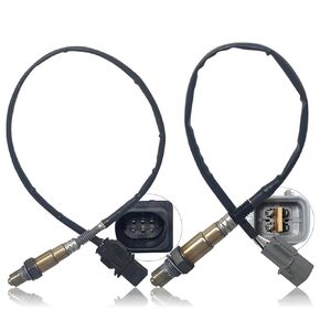 234-5055 234-4568 2pcs Upstream Downstream Air Fuel Ratio Oxygen 02 Sensor Compatible with Hyundai 12-17 Accent Veloster 12-18 Kia Rio Soul 1.6L Replace# 39210-2B410 39210-2B220 39210-2B210