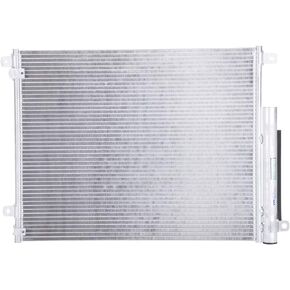 TYC 30007 Compatible with HONDA Civic Replacement Condenser, Black