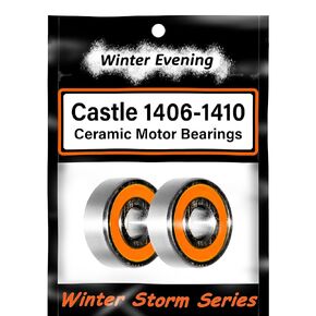 for Castle 1406-1410 Series - Motor Bearings | Stainless + Ceramic