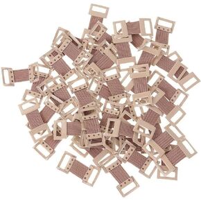 10 Pcs Skin Color Elastic Bandage Clips, Bandage Wrap Clips Stretch Metal Clips, Ace Bandage, Replaceable Wrap Clips Adhesive Bandages for Various Types Bandages, Bandages and Bandaging Supplies