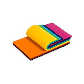 Fabric Weatherproof Cut Sheet, 9 x 12 Inches, Assorted Color, Pack of 270