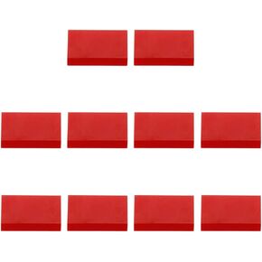 10 Pieces Mini Squeegees Screen Printing Squeegee Rubber Squeegee Screen Printing Tools Screen Stencil Printing Squeegees for Applying Chalk Paste Ink Screen Printing Tools, Red