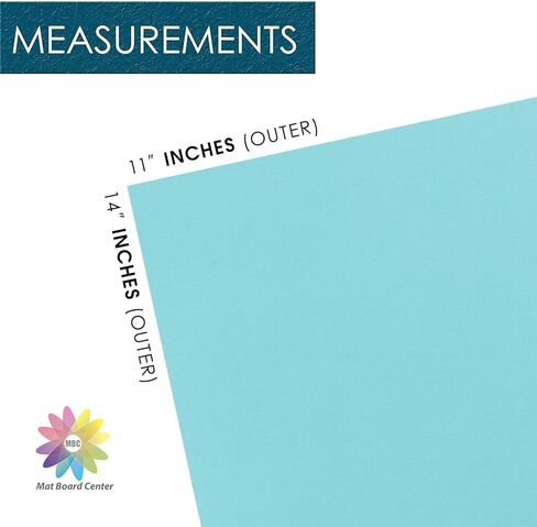 مركز لوحة السجادة، لوحات حصيرة غير مقطوعة مقاس 11 × 14، لوحات دعم للحرف اليدوية والصور والإطارات والمزيد (ألوان مختلطة، 20 حزمة) in Kuwait