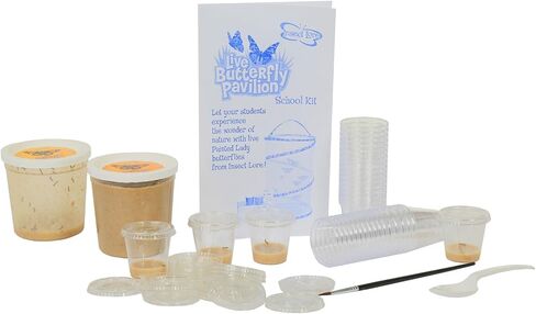 يمكن إعادة تعبئة مجموعة أدوات الحشرات المدرسية بـ 33 يرقة حية in Kuwait