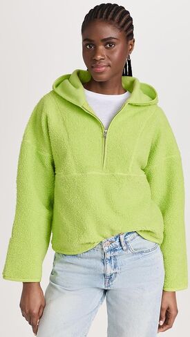 Women's Sherpa Mammoth Half Zip Hoodie in Kuwait