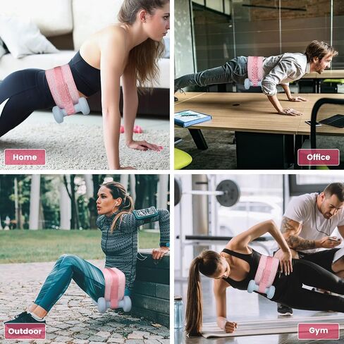 Hip Thrust Belt for Dumbbells,Exercise Hip Thrust Belt for Weights, Hip Thrust Band for the Gym, Home and Workouts Booty Belt for Hip Thrust Use with Dumbbells, Kettlebells, Plates in Saudi Arabia
