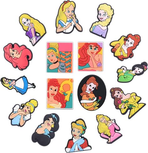 Cartoon Shoe Decoration Charms Soft PVC Shoe Accessories Boys Girls Women Teens Kids Cute Clog Shoe Charm for Party Gifts in Saudi Arabia