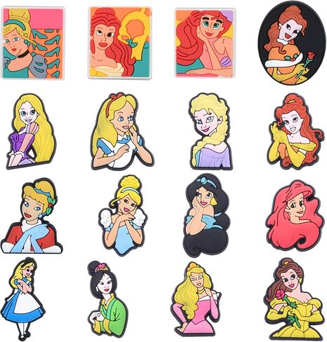 Cartoon Shoe Decoration Charms Soft PVC Shoe Accessories Boys Girls Women Teens Kids Cute Clog Shoe Charm for Party Gifts in Saudi Arabia
