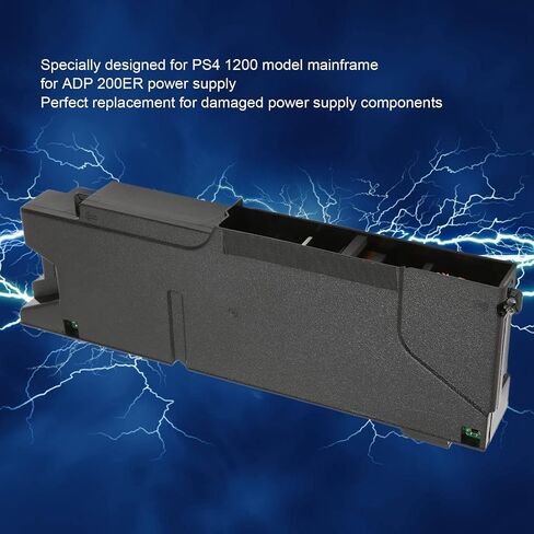 Zunate Power Supply ADP 200ER Replacement for PS4, Replacement ADP 200ER 4 Pin Power Supply Unit Work for PS4 1200 Series, Original Power Supply Adapter Power Supply Unit ADP 200ER in Saudi Arabia