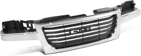 DNA MOTORING OE Style Grille Grill Compatible with 04-12 Canyon, Black/Chrome, OEM-GR-GM1200530 in Saudi Arabia
