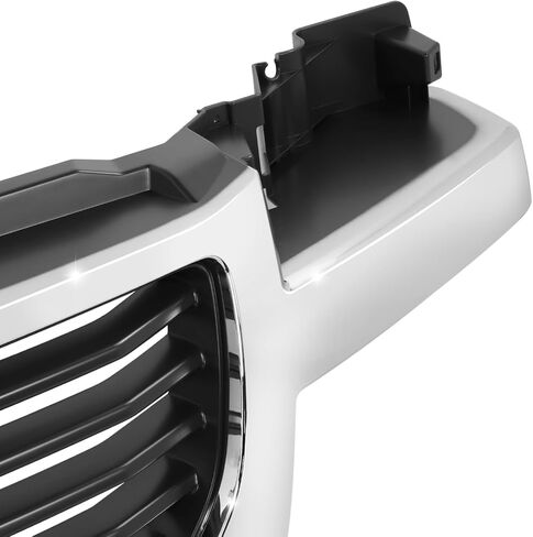 DNA MOTORING OE Style Grille Grill Compatible with 04-12 Canyon, Black/Chrome, OEM-GR-GM1200530 in Saudi Arabia