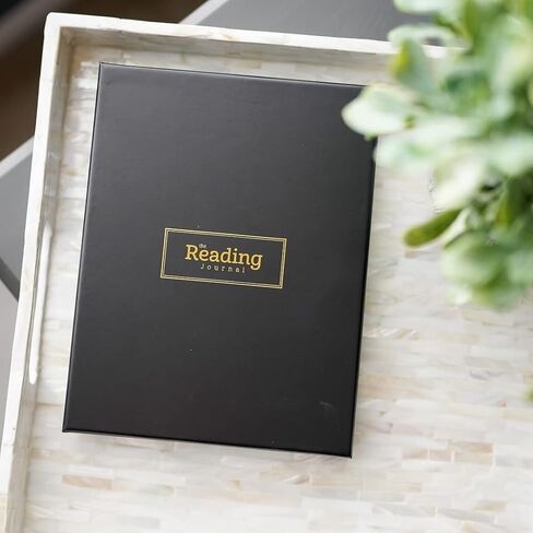 مجلة القراءة السوداء من LitJoy Crate | لاحظ الأفكار والأفكار والمشاعر حتى لا تنسى أبدًا تجربة القراءة الخاصة بك in Saudi Arabia