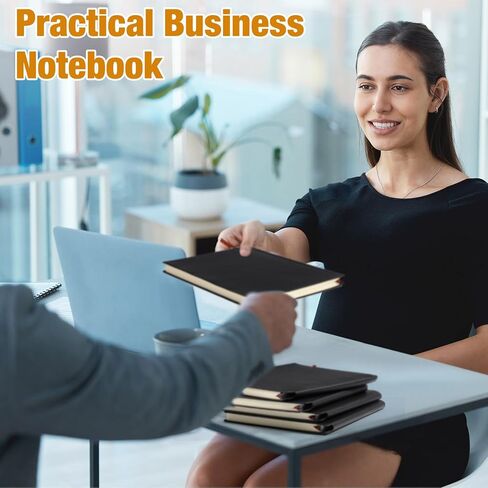 50 Pack Notebooks Journals Bulk with 50 Pens A5 Softcover Notebooks Waterproof School Notebooks Leather Ruled Journal with Pen for School Business Work, 200 Pages, 5.7" x 8.3" (Black) in Saudi Arabia