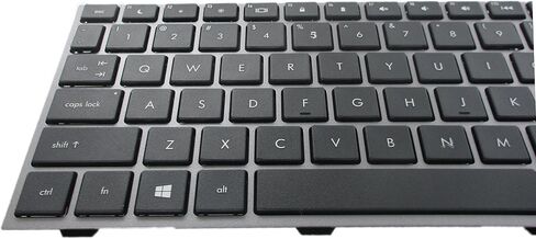 New Laptop Keyboard with Frame for HP ProBook 4540s 4540 4545s Series Compatible with Part Number 702237-001 683491-001 701485-001 Black US Layout in Saudi Arabia