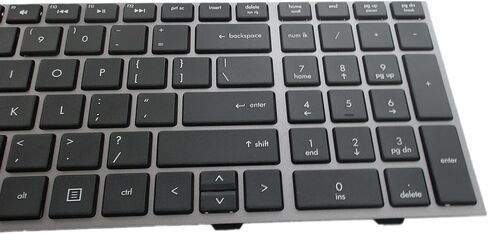 New Laptop Keyboard with Frame for HP ProBook 4540s 4540 4545s Series Compatible with Part Number 702237-001 683491-001 701485-001 Black US Layout in Saudi Arabia