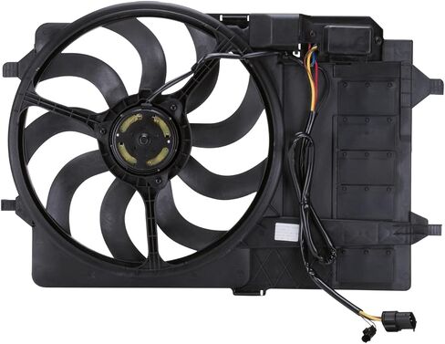 TYC 621980 Cooling Fan Assembly Compatible with 2002-2003 Mini Mini Cooper, Black in Saudi Arabia