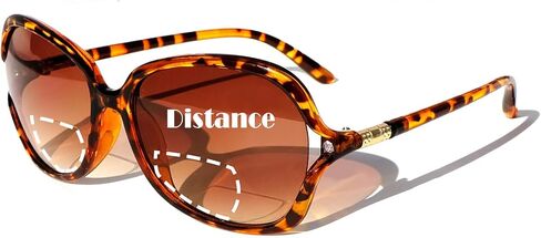 Sehnsucht Bifocal Reading Sunglasses for Women Fashion Sun Readers UV Protection Shades Ladies Reading Glasses in Saudi Arabia