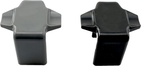 DZS Elec Fender Bumpers Hanger 4PCS Black and Gray Plastic Pontoon Boat Square Rail Fender Adjuster Hanger Clips in Saudi Arabia