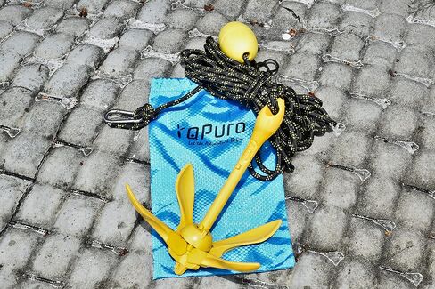 Marine Anchor Kit - 3.5 lb Grapnel Anchor, Kayak Anchor, Folding Anchor - Ideal for Kayak Fishing, Paddle Boards (SUP), PWC, Jet Ski's, Small Boats in Saudi Arabia