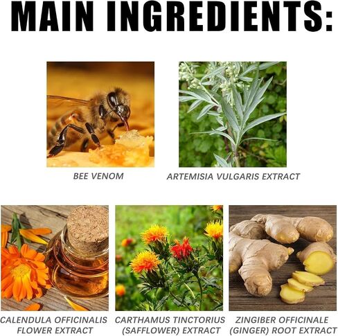 CHUANGJIA Bee Venom Patches, Bee Venom Lymphatic Drainage Patches,Bee Venom Lymphatic Patches,Bee Venom Patches (20) in Saudi Arabia