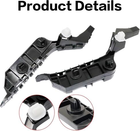 Front Right & Left Side Bumper Spacer Bracket Compatible with Acura TSX 2004 2005 2006 2007 2008 Replace 71198SEA003 71193SEA003 in Saudi Arabia