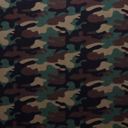 Mook Fabrics Flannel PRT Camo، قطع وردي فاقع من The Yard in Kuwait