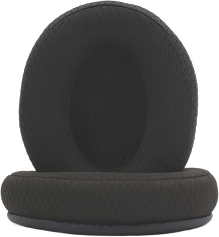 K371 Ear pad Replacement Ear pad, Soft Memory Foam Ear pad Compatible with AKG K361/K361BT/K371/K371BT Wireless Wired Headphones (Black/Woven mesh) in Saudi Arabia
