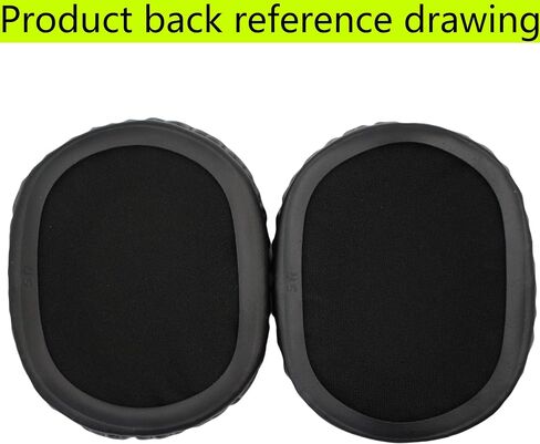 K371 Ear pad Replacement Ear pad, Soft Memory Foam Ear pad Compatible with AKG K361/K361BT/K371/K371BT Wireless Wired Headphones (Black/Woven mesh) in Saudi Arabia