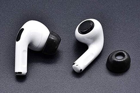 Zotech استبدال 4 أزواج من أطراف الأذن المصنوعة من إسفنج الذاكرة لأجهزة Apple Airpods Pro الجيل الأول والثاني (XS/S/M/L) in Saudi Arabia