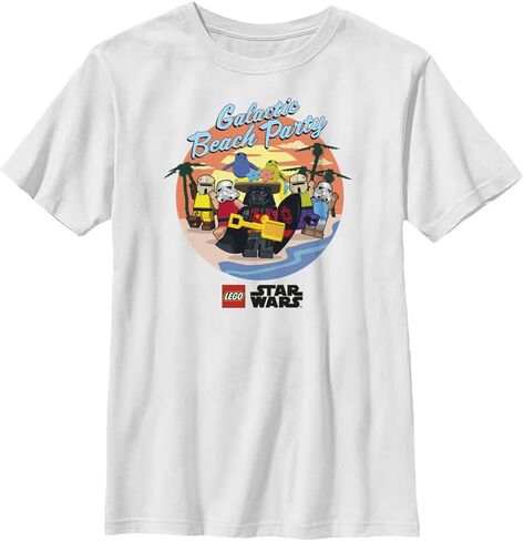 LEGO Kids Star Wars Galactic Beach Party Boys Short Sleeve Tee Shirt in Saudi Arabia